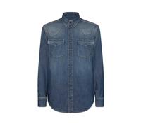 Dondup - Western Denim Shirt - Homme - Chemises - Bleu - Taille: XL