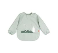 Done by deer Bavoir à manches Croco Vert