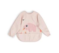 Done by Deer Bavoir Manches Longues Bebe - Bavoir Bebe Déperlant/Imperméable - avec Poche - Ajustable - Facile à Nettoyer - Pour BéBé 6-18 Mois