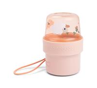 Done by Deer Boite Collation Enfant - To Go Box Deux Parties - Récipient à Collation - Sans BPA - Avec Anse de Transport, Micro-Ondes & Lave-Vaisselle - Adapté Enfants - Tiny Farm