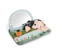 Done By Deer Jouet Pour Bébé Tummy Time Sensory Mirror Tiny Farm