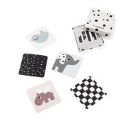 Done By Deer - Lot de 10 Cartes aux motifs contrastés Deer friends Multicolore