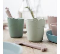 Done by deer Mini-mug pour enfants Croco 10 cl. lot de 2 Vert