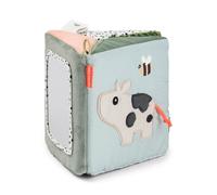 Done By Deer - Miroir sensoriel pliable Tiny farm Multicolore