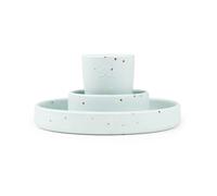 Done by deer Service de table pour enfants Confetti 3 pièces Bleu