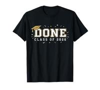 Done Class of 2026 Senior Graduation 2026 Dernier Jour d'école T-Shirt
