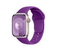 DONEGANI SBC1 Bracelet Sport pour Apple Watch Band Ultra 2 49mm, Series 10 46mm, 9 8 7 45mm 41mm, SE 6 5 4 44mm 40mm, 3 2 1 42mm 38mm Femme Homme Silicone Reine Violette