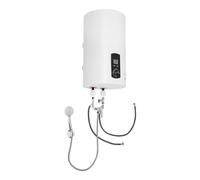 Donened Chauffe-eau électrique 2000 W, chauffe-eau intelligent de 30 l, chauffe-eau chaude, protection contre les fuites, chauffe-eau mural vertical amélioré, 25 à 75 °C
