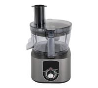 Donened Coupe-légumes électrique, mandoline en acier inoxydable avec 2 lames à grille, râpe de cuisine multifonction 600 W, hachoir pour tous types de fruits et légumes