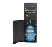 Donened Distributeur d'eau sur pied, distributeur d'eau avec remplissage au sol, distributeur d'eau froide et chaude, double fonction, température réglable, distributeur d'eau de sol pour la maison