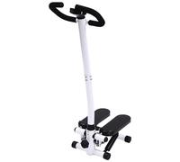 Donened Mini stepper avec cordes de puissance pour la maison, avec moniteur numérique, jusqu'à 150 kg, exercice de fitness à domicile pour débutants, confirmés