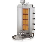 Doner Kebab Professionnel Gaz - Combisteel - 3 Zones à 5 Zones - Gris