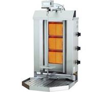 Doner Kebab Professionnel Gaz - Combisteel - 3 Zones à 5 Zones - Gris