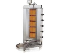 Doner Kebab Professionnel Gaz 3 Zones à 5 Zones Combisteel Gris G