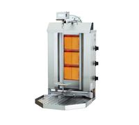 Doner Kebab Professionnel Gaz - Combisteel - 3 Zones à 5 Zones - Gris