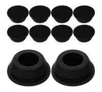 DONFAMDS 10 Pièces Bouchons en Caoutchouc pour Remplacement du Bouchon de Vidange de Climatiseur, Diamètre 20 Mm, Fiable et Empêche les Écoulements de Condensation, Adapté aux Appareils