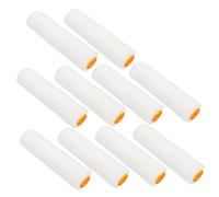 DONFAMDS 10 pièces Couvercles Peinture Recharges pour Fibres Chimiques Durables Outils de Peinture pour Murs Remplacements pour Usés Couleur Aléatoire Couleur Aléatoire