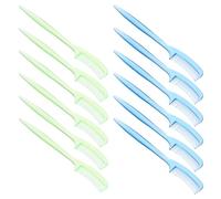 DONFAMDS 100 pièces Mini Eyelash Extension Brush Comb For Professional Makeup Ergonomic Eyebrow And Mascara Tool With Easy-grip Handle Travel-friendly Beauty Accessories Couleur Aléatoire