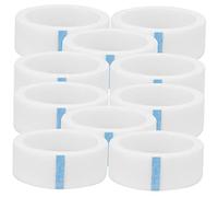 DONFAMDS 10rouleaux Ruban Adhésif Extensions De Cils Non Tissé Respirant Ruban Lash Extension Doux Pour Peau Et Résistant Aux Déchirures Kit Professionnel