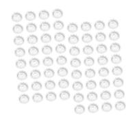 DONFAMDS 120 pièces Lash Holder Cups With Base Adhesive For Precise Eyelash Extension Application Compact Eyelash Container For Beauty Salons And Personal Use