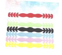 DONFAMDS 15 pièces Crochet de Suspension Silicone pour Masque avec Boucle Réglable Accessoires Anti-dérapants pour Bandes Oreille Extension de Sangle Élastique Compatible Couleur Aléatoire