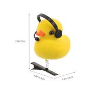 DONFAMDS 15 Pièces Duck Hair Clips Set Cute Cartoon Animal Hairpins For Alligator Clamps For Holiday Parties Summer Events And Casual Wear