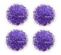 DONFAMDS 2 paires Coussinets Gel Rafraîchissants pour Yeux Fatigués Confortables Réutilisables pour Soulagement et Détente Estivale Masque Oculaire pour Maison et Bureau