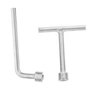 DONFAMDS 2 pièces Clé à Triangle Acier Inoxydable Tournevis Spécial pour Vis de Lampe Outil Robuste et pour Démontage des Boulons
