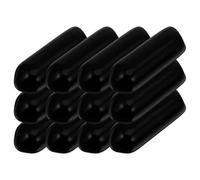 DONFAMDS 200 Pièces Capuchons Ronds en Caoutchouc pour Crochet Panneau Perforé, Résistance à L'usure et Stabilité Renforcée, Protection Esthétique pour Supermarchés et Rangement