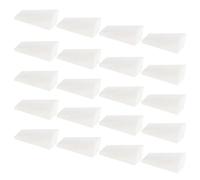 DONFAMDS 20pcs Tampons Éponge pour Manucure Gradient Uniforme, Résistants la Déformation, Léger, pour Salons et Usage Domestique