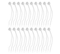 DONFAMDS 20pièces Douille Céramique avec Fil Adaptateur Douille Ampoule Résistante Haute Température Compatible LED Halogène