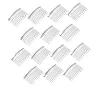 DONFAMDS 20pièces Peigne à Cheveux Transparent Accessoires De Mariage Pour Femmes Pour Coiffures Élégantes Et Chignons Convient à Types De Cheveux Et Couleurs