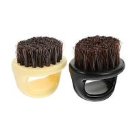 DONFAMDS 2pièces Brosse à Barbe Poils De Sanglier Et Brosse De Nettoyage Cheveux Pour Outil Pratique Pour Coiffure Et Élimination Cheveux Fragments
