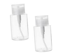 DONFAMDS 2pièces Lot De Bouteilles De Maquillage Rechargeables à Pression Anti-fuites Pour Cosmétiques Distribution Précise Compactes Et Portables Pour Voyage Et Soins Personnels