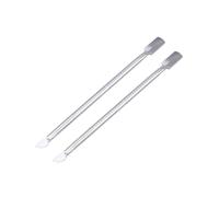 DONFAMDS 2Pièces Poussoir de Cuticules Acier Inoxydable Outil Pédicure pour Ongles pour Ongles et Cuticules