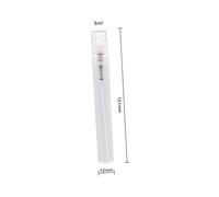 DONFAMDS 30 pièces Lot de Flacons Spray Vides pour Parfum Bouteilles Plastiques Rechargeables Transparentes pour Huiles Essentielles et Voyages