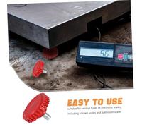 DONFAMDS 4 pièces Lot de Plastique Durables pour Balance Électronique Supports Antidérapants Stables Installation Facile et Rapide Adaptés Aux Balances de Cuisine et Salle de Bain