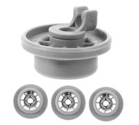 DONFAMDS 4 pièces Roues de Remplacement pour Lave Compatibles et Accessoires de Lave Faciles à Installer et Roues Larges pour Plus de Stabilité