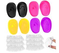 DONFAMDS 4paires Bouchons Oreilles Silicone Réutilisables Pour Protection Lors Douche Et Activités Aquatiques