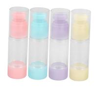 DONFAMDS 4pièces Flacon De Voyage Réutilisable De Bouteilles Cosmétiques Pression Pour Lotion Et Spray Pour Toilettes Et Soins Peau
