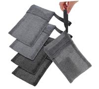 DONFAMDS 4pièces Pochettes Maille Pour Lot De à Exfoliant Et Pratique Pour Stockage Production De Bubbles Douce Pour