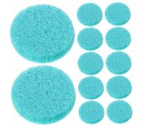 DONFAMDS 50 Pièces Pièce Ronde En Coton Aromatiques Pour Humidificateur Recharge D'aromathérapie Coussin D'aromathérapie De Tiroir Tampon D'huile Essentielle Blue Fibre De Coton