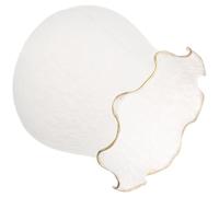 DONFAMDS Abat-Jour en Verre Transparent Suspendre E27 Lampe de Rechange en Verre Résistant Abat-Jour Petit Format pour Lustre et Applique Murale Accessoire D’Éclairage Décoratif Facile