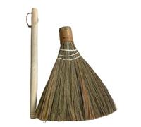 DONFAMDS Balai Tissé Main Détachable Balai de Nettoyage Petite Taille en Paille Souple