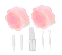 DONFAMDS Bandes Adhésives Invisibles pour Paupières et Adhésifs Respirants pour Yeux Lot Spray Accessoire Maquillage pour Filles