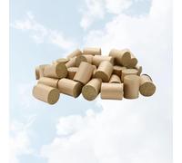 DONFAMDS Bâtons Moxa Artisanaux Rouleaux De Moxibustion Jaunes Bâton Armoise Traditionnel Pour Thermique Et Acupuncture