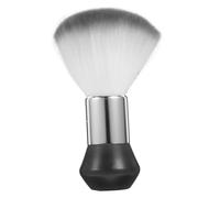 DONFAMDS Brosse à Duster Pour Barbier Brosse à Cou Manuelle Gris Outil De Nettoyage Pour Salon De Coiffure Et Rasage