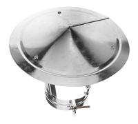 DONFAMDS Chapeau de Aux Intempéries Protection Pluie Vent pour Conduit de Installation Facile