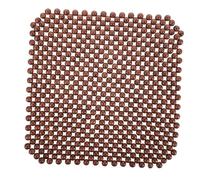 DONFAMDS Coussin De Siège Automobile Bois pour Confort Et Élégance Housse De Siège Carrée Universelle pour Voiture Camion Et SUV