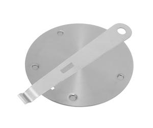 DONFAMDS Diffuseur De Chaleur Acier Inoxydable Pour Plaques à Induction Plaque Multifonctionnelle Pour Cuisson Dégel Et Maintien Chaud Compatible Avec Machines à Espresso Et Petits